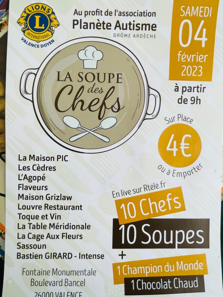 Soupe des chefs - Sandrine Plassard